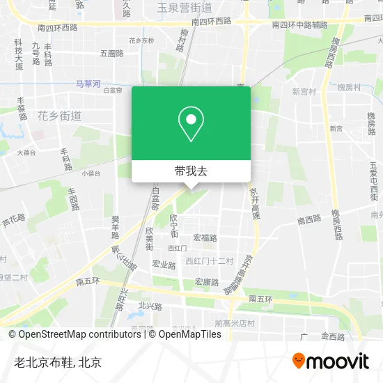 老北京布鞋地图