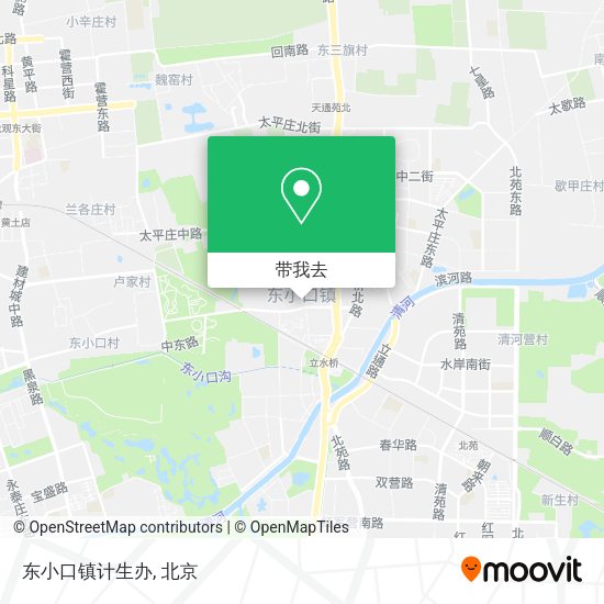 东小口镇计生办地图