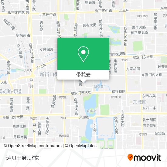 涛贝王府地图