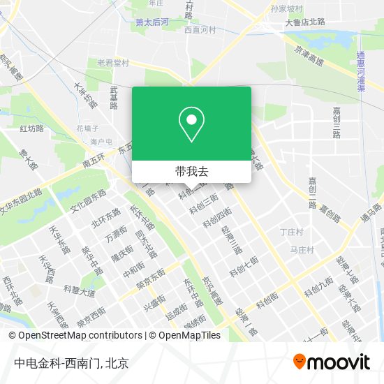 中电金科-西南门地图