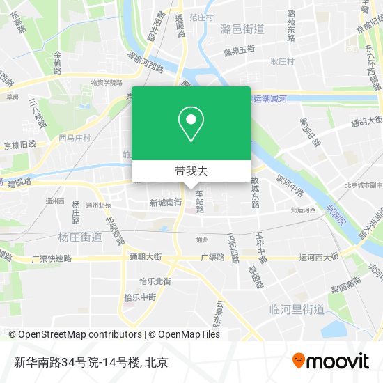 新华南路34号院-14号楼地图