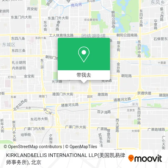 KIRKLAND&ELLIS INTERNATIONAL LLP(美国凯易律师事务所)地图