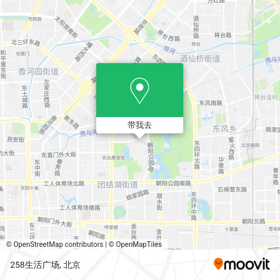 258生活广场地图