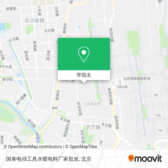 国泰电动工具水暖电料厂家批发地图