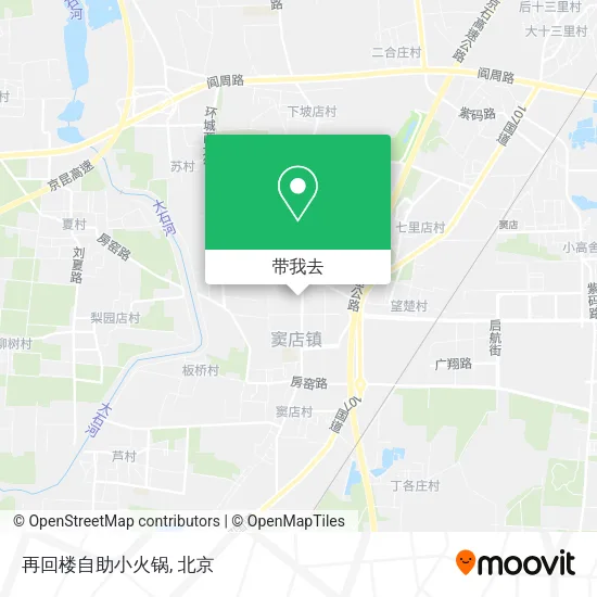 再回楼自助小火锅地图