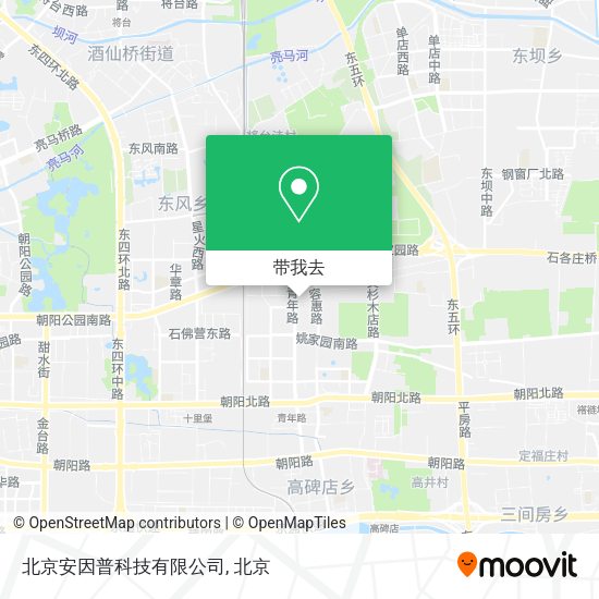 北京安因普科技有限公司地图
