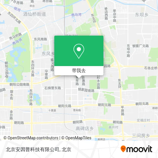 北京安因普科技有限公司地图