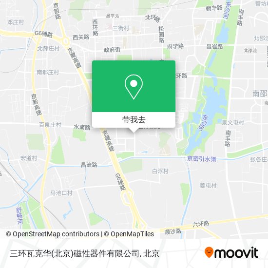 三环瓦克华(北京)磁性器件有限公司地图
