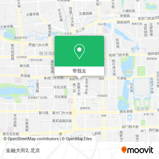 金融大街2地图