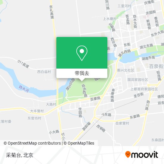 采菊台地图