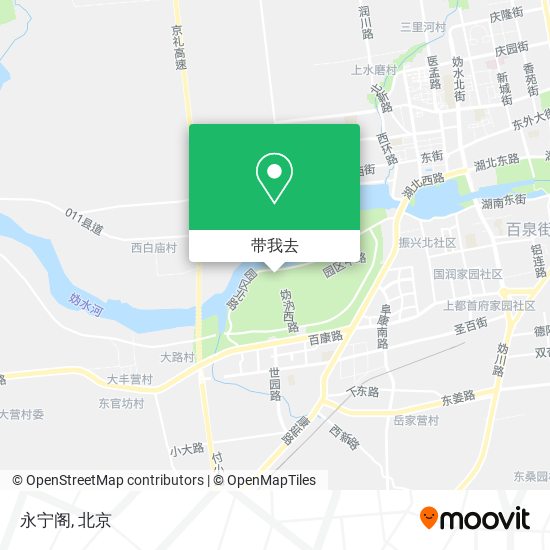 永宁阁地图