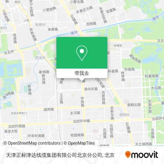 天津正标津达线缆集团有限公司北京分公司地图