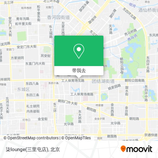 柒lounge(三里屯店)地图