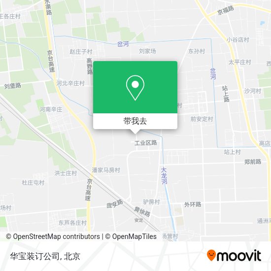 华宝装订公司地图