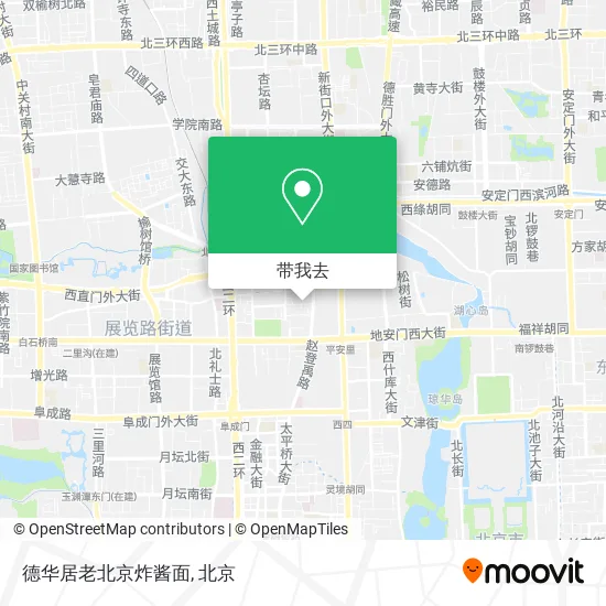 德华居老北京炸酱面地图