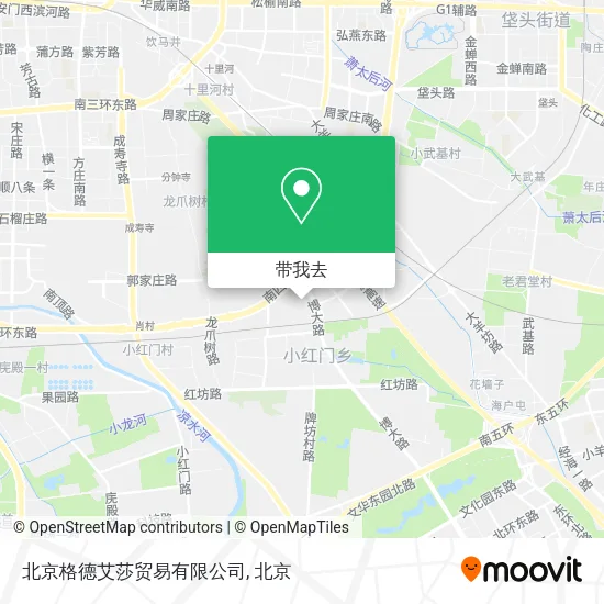 北京格德艾莎贸易有限公司地图