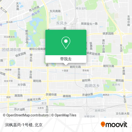 润枫嘉尚-1号楼地图