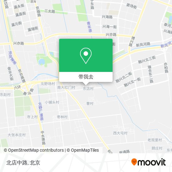 北店中路地图