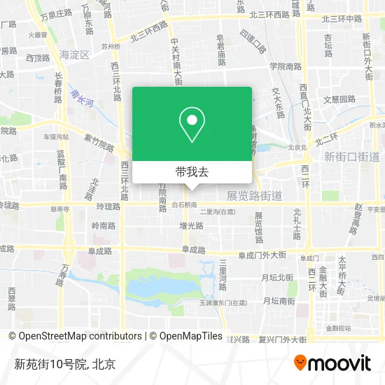 新苑街10号院地图