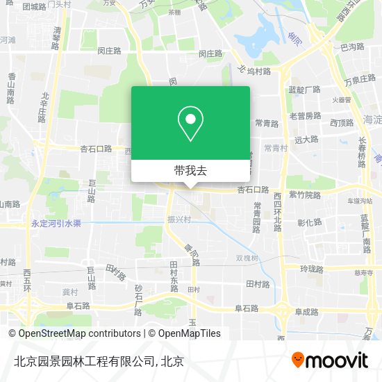 北京园景园林工程有限公司地图