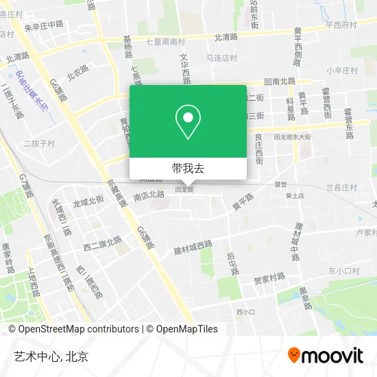 艺术中心地图
