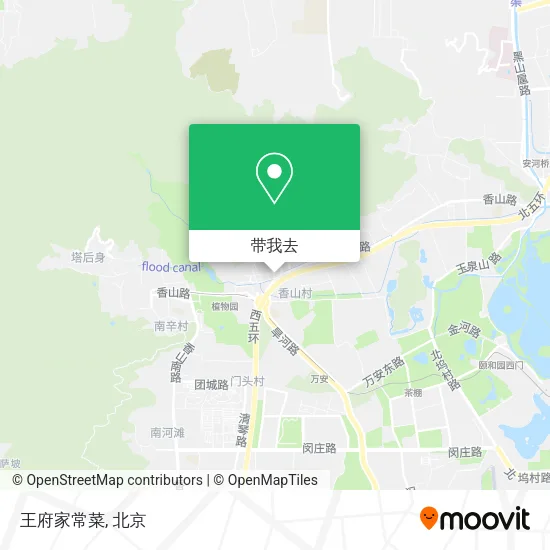 王府家常菜地图