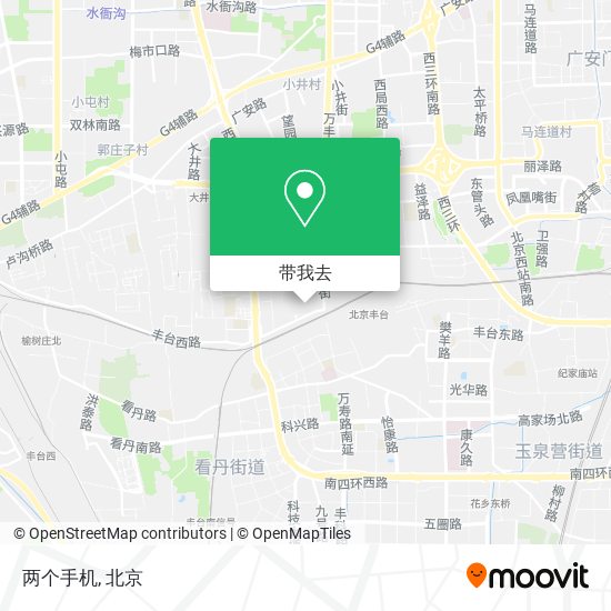 两个手机地图