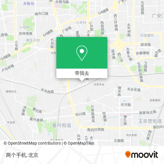 两个手机地图