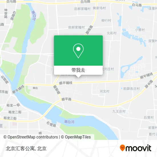 北京汇客公寓地图