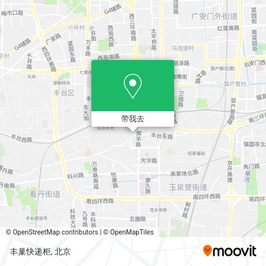 丰巢快递柜地图