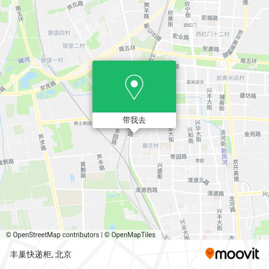 丰巢快递柜地图