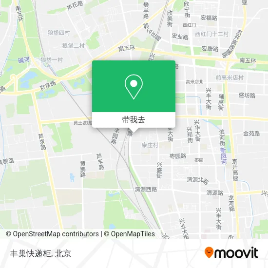 丰巢快递柜地图