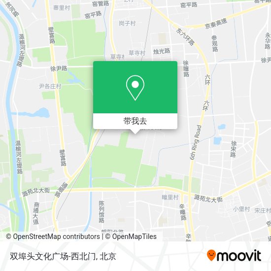 双埠头文化广场-西北门地图