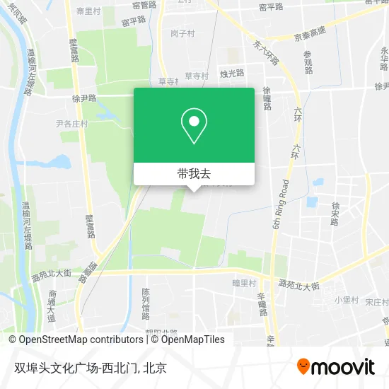 双埠头文化广场-西北门地图