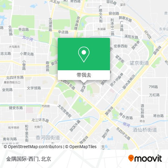 金隅国际-西门地图