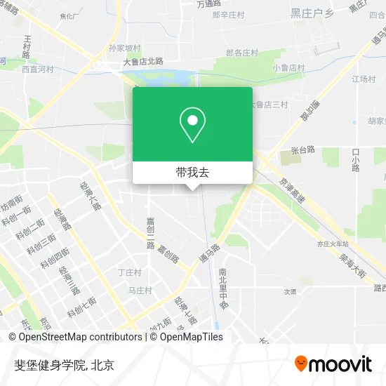 斐堡健身学院地图