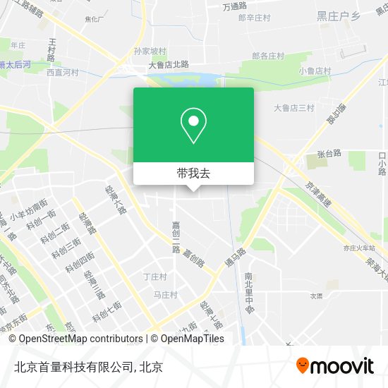 北京首量科技有限公司地图