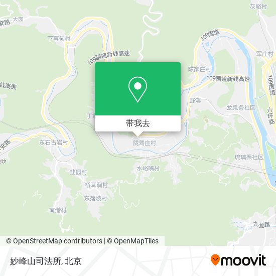 妙峰山司法所地图