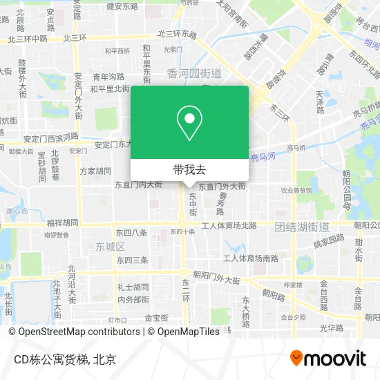 CD栋公寓货梯地图