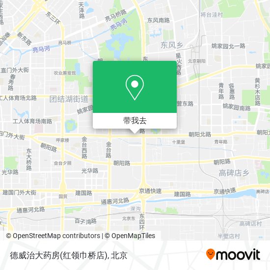 德威治大药房(红领巾桥店)地图