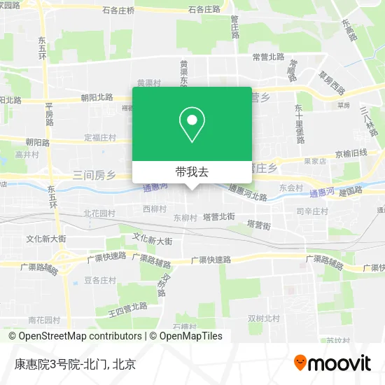 康惠院3号院-北门地图