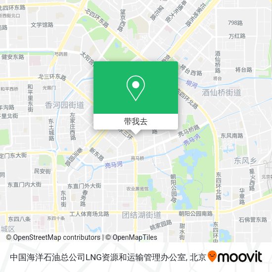 中国海洋石油总公司LNG资源和运输管理办公室地图