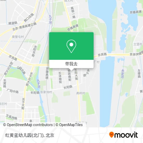 红黄蓝幼儿园(北门)地图