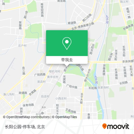 长阳公园-停车场地图