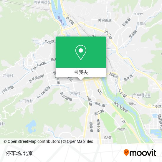 停车场地图