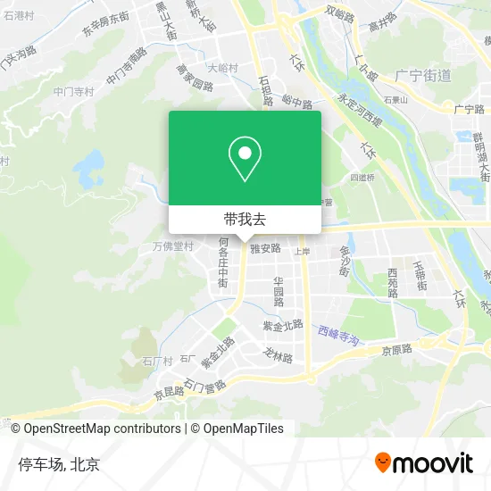 停车场地图