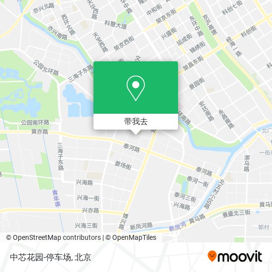 中芯花园-停车场地图