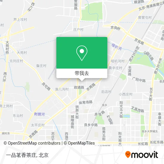 一品茗香茶庄地图