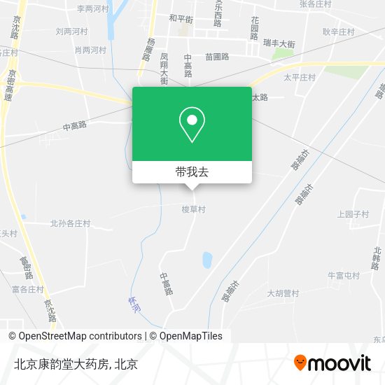北京康韵堂大药房地图