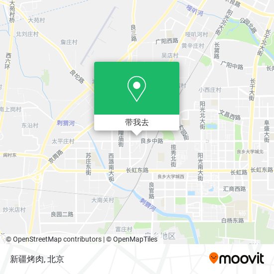 新疆烤肉地图